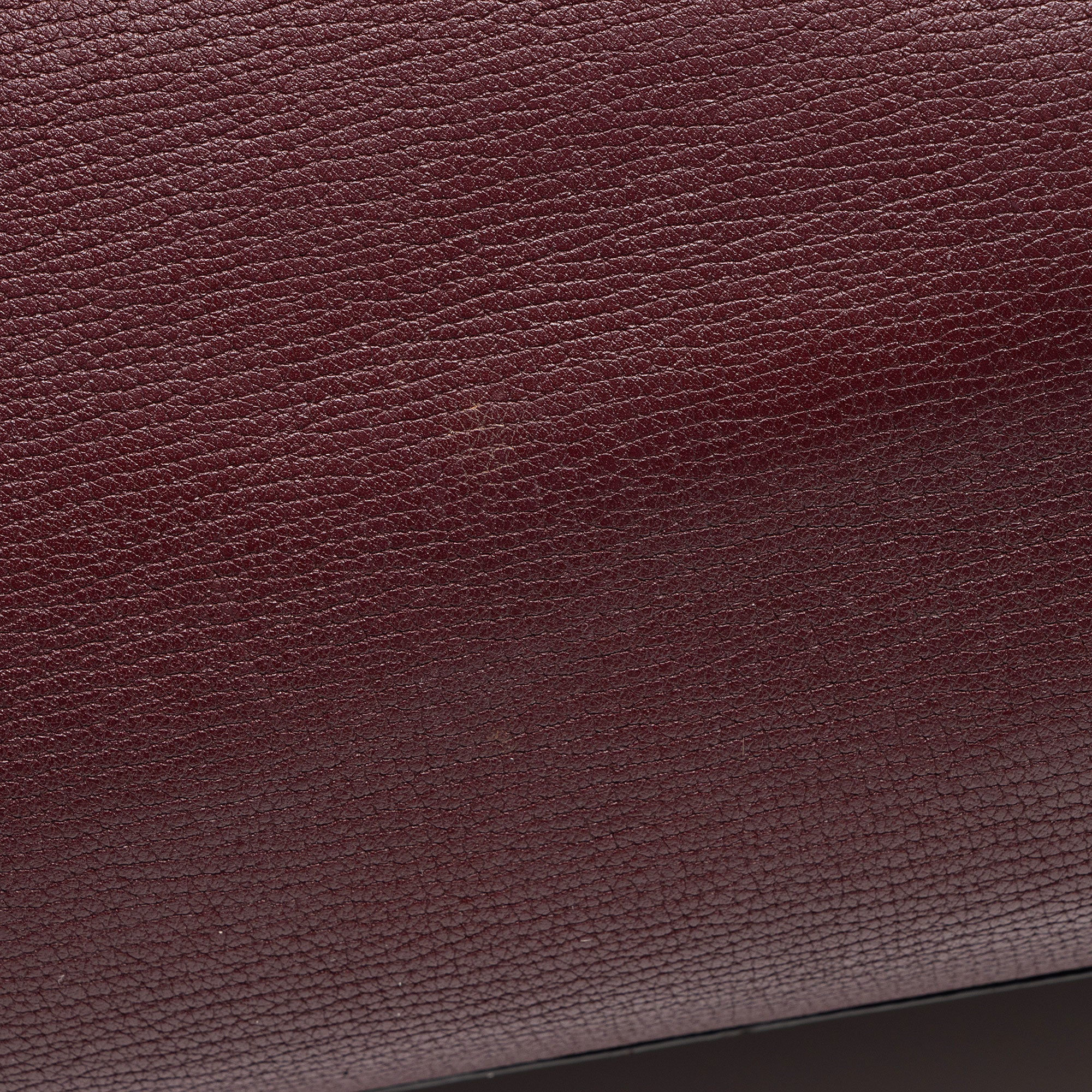 Burberry Leather House Check Derby Welburn Small Tote