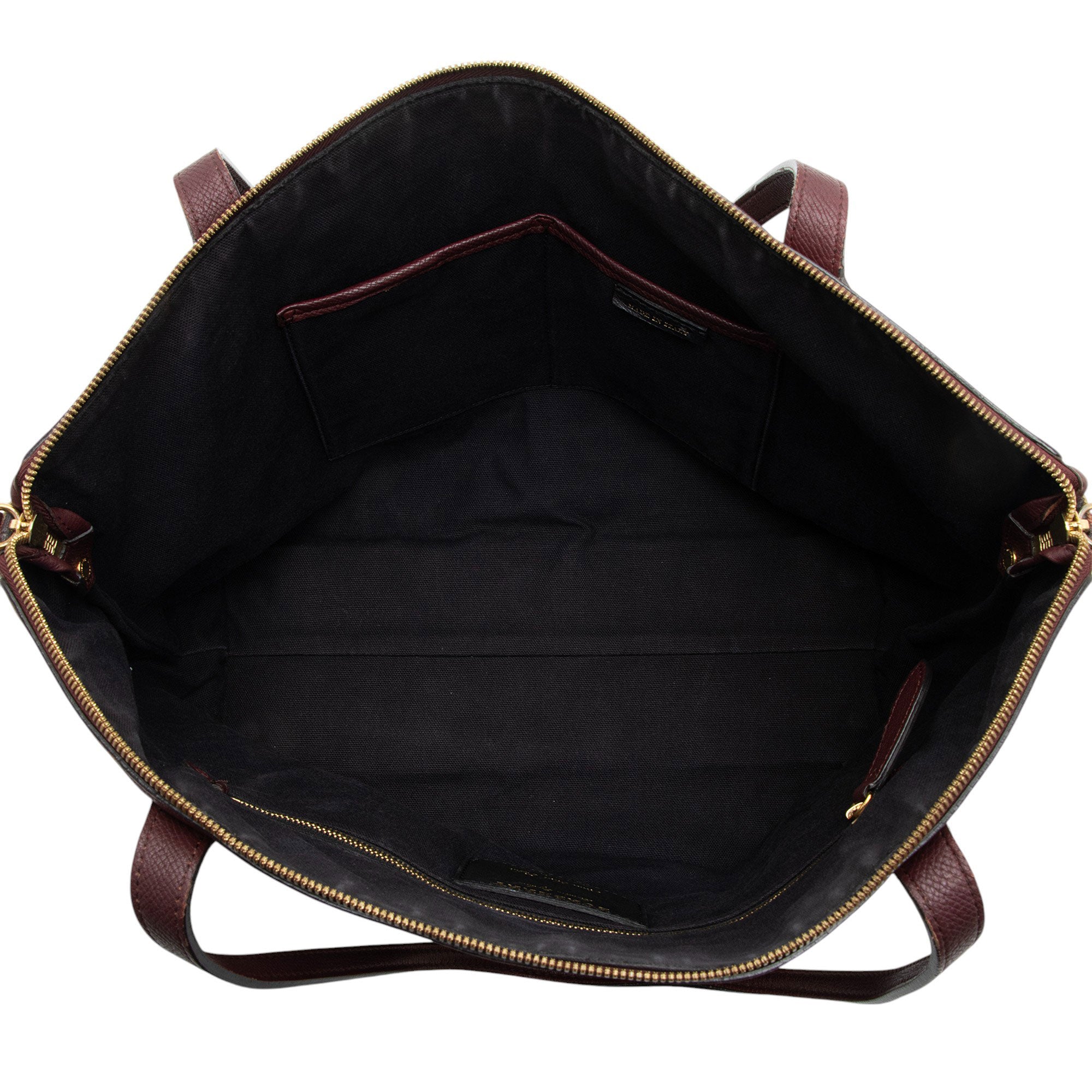 Burberry Leather House Check Derby Welburn Small Tote