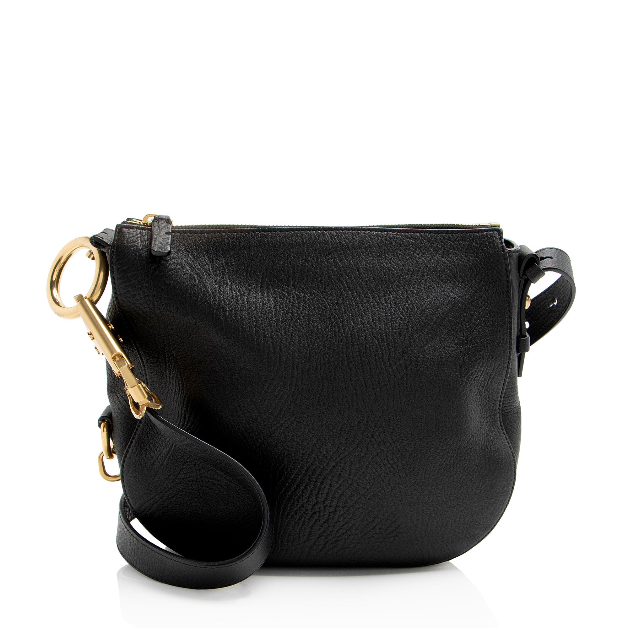 Burberry Leather Knight Small Shoulder Bag