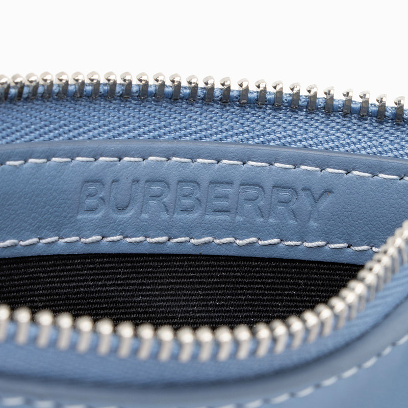 Burberry Leather Logo Alwyn Zip Card Case (SHF-VFS4pO)