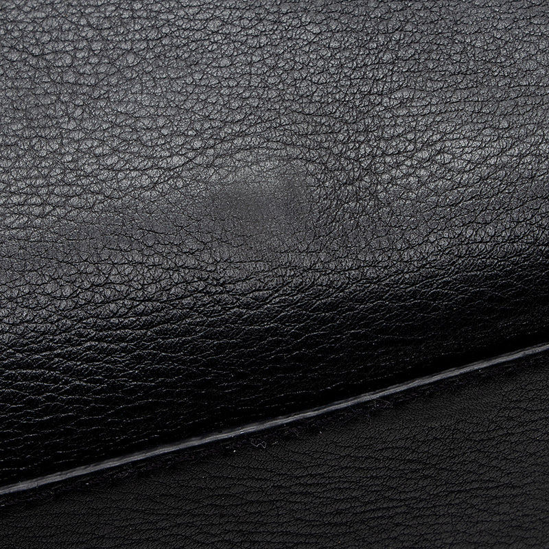 Burberry Leather Medium Maidstone Tote (SHF-18145)