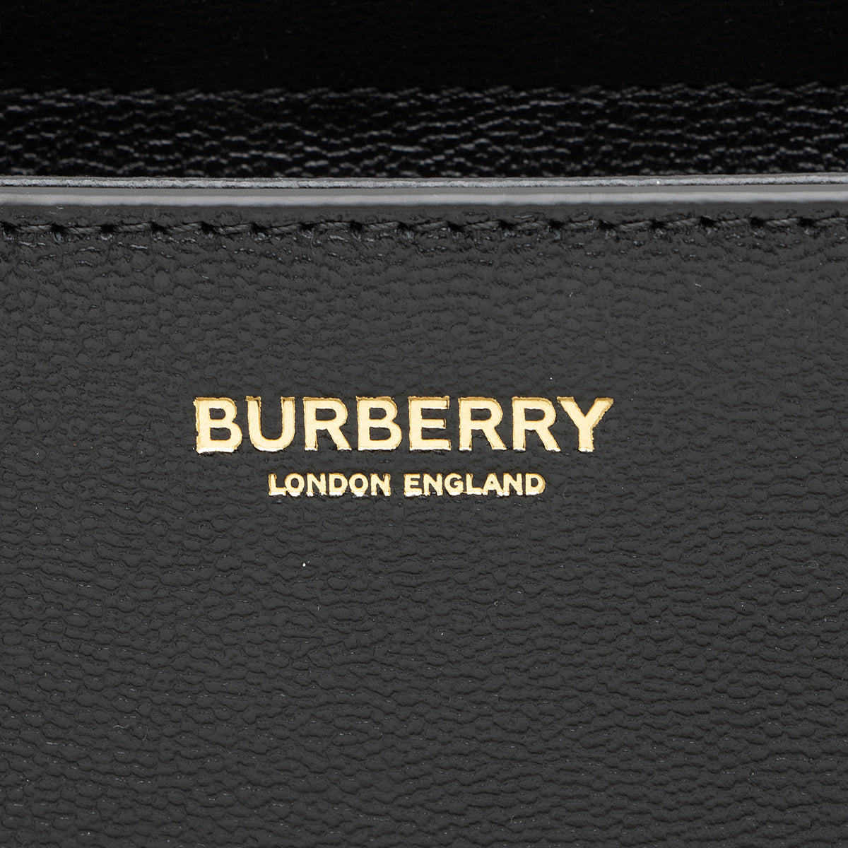 Burberry Leather Nova Check Banwell Medium Tote