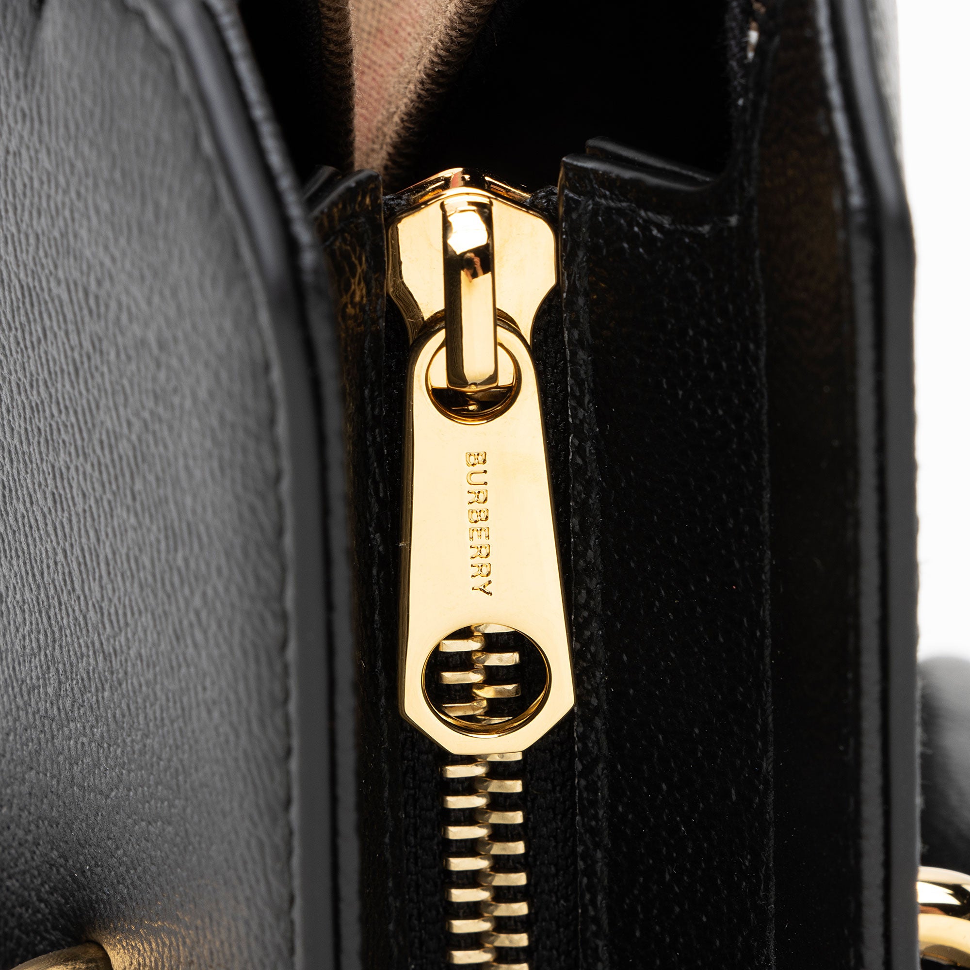 Burberry Leather Nova Check Banwell Tote