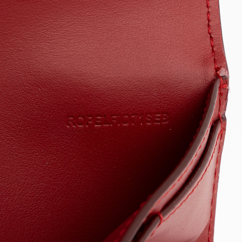Burberry Leather Rowe Snap Wallet (SHF-jDZaOU)