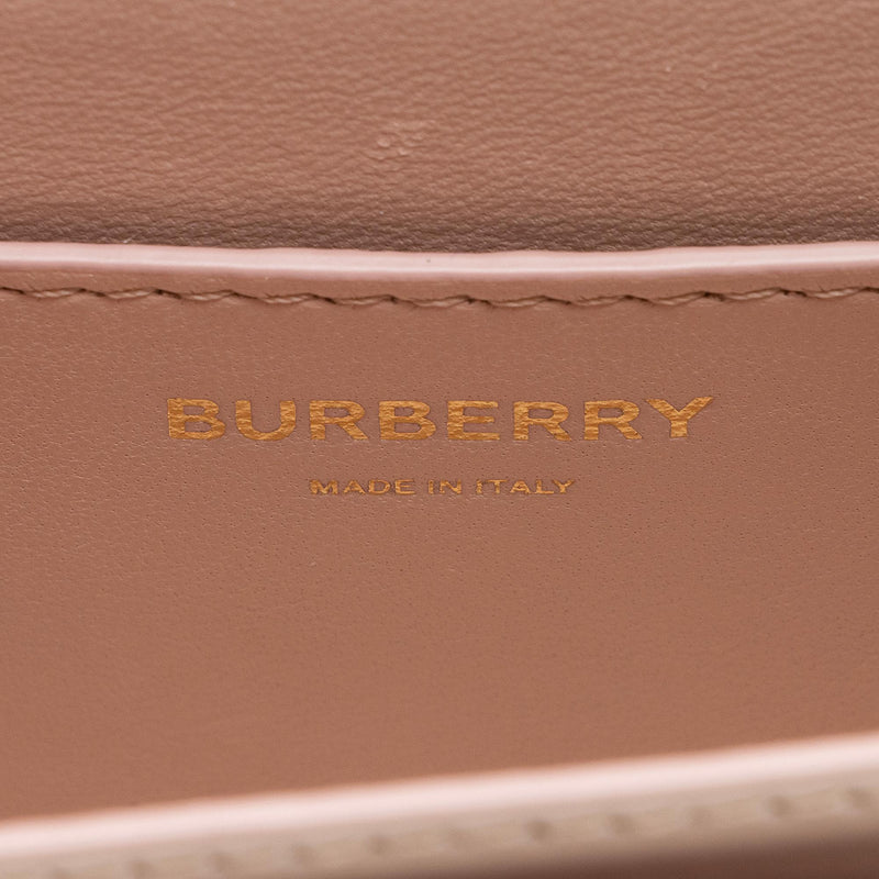 Burberry Leather TB Flap Mini Shoulder Bag (SHF-22806)