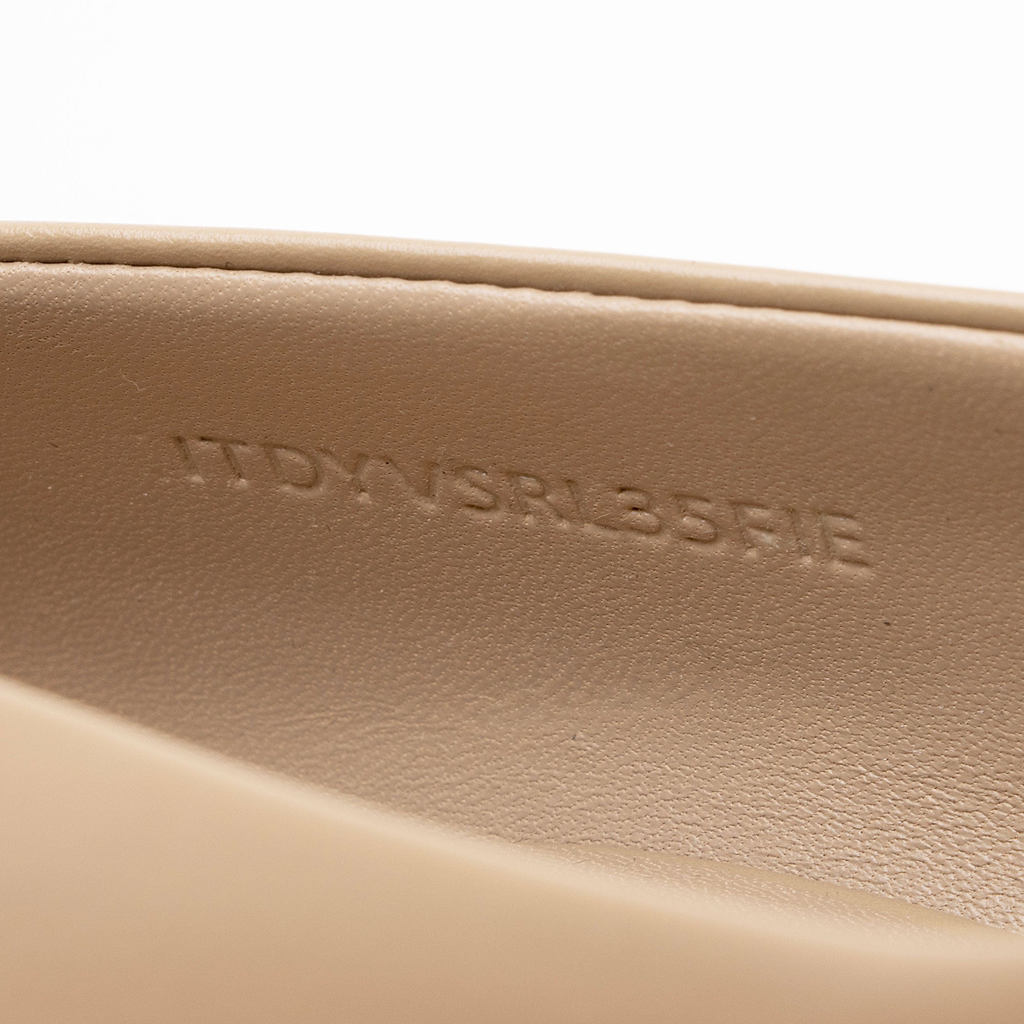 Burberry Leather TB Monogram Ezra Pumps - Size 7 / 37