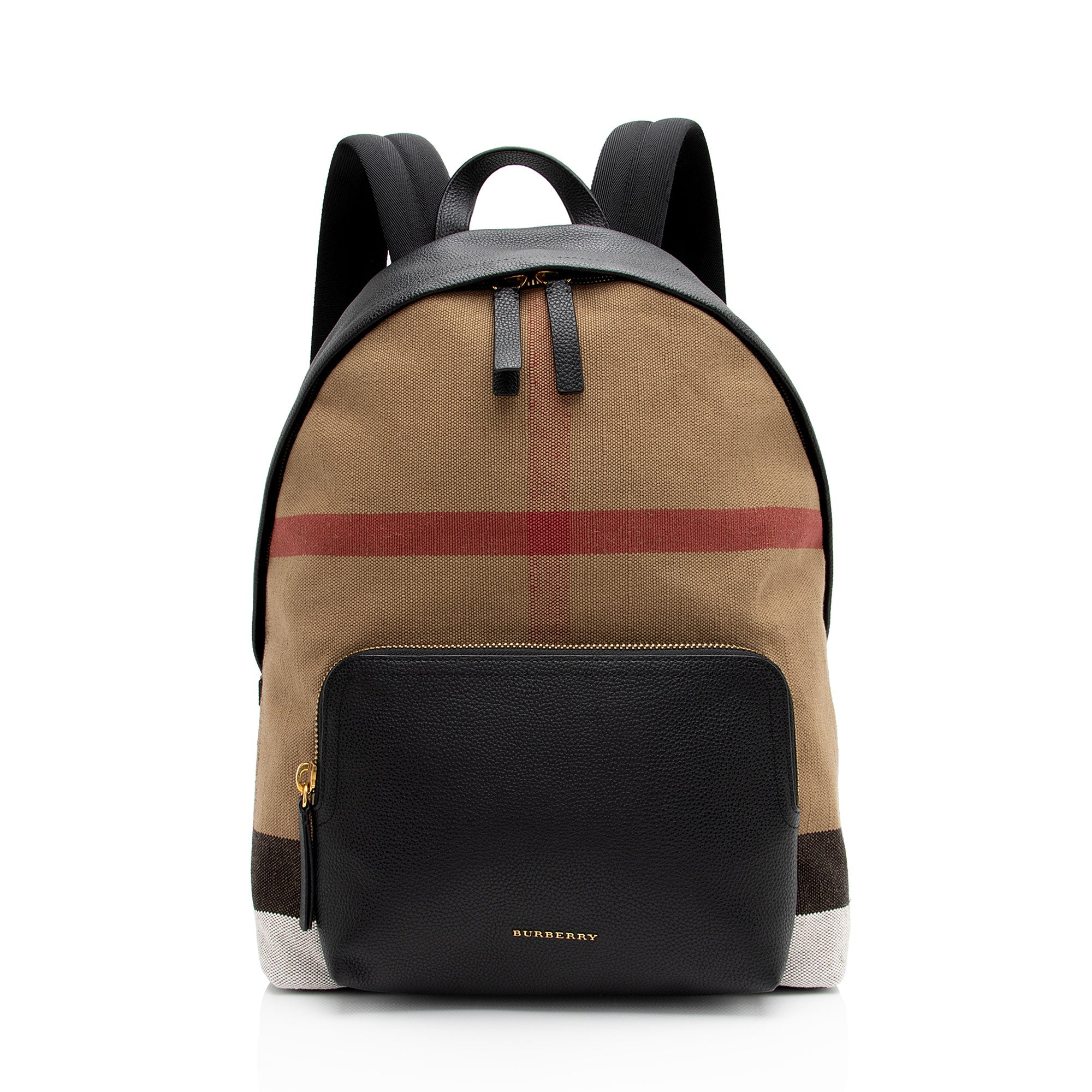 Burberry Mega Check Abbeydale Backpack (SHF-rz0B8j)