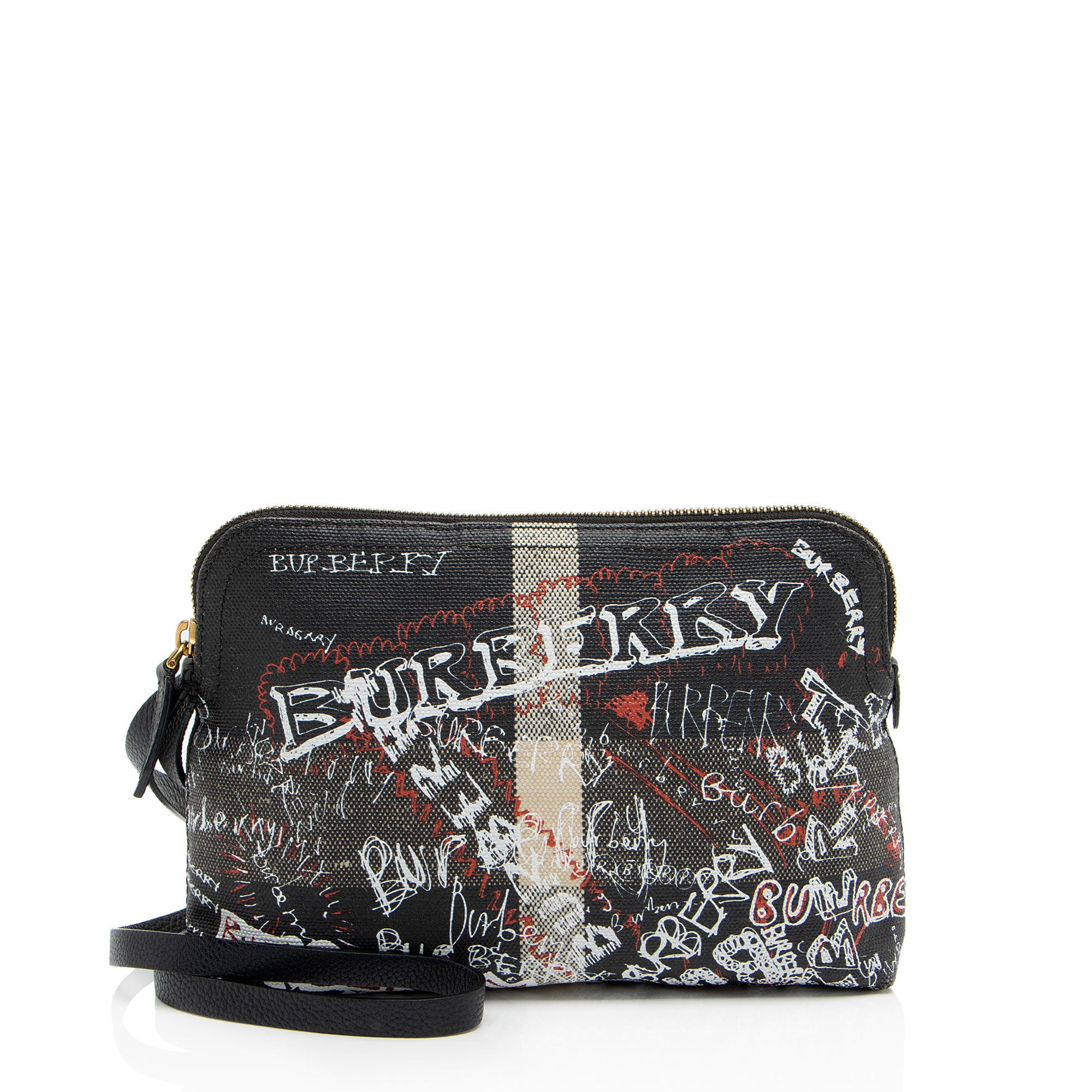 Burberry Mega Check Doodle Pouch