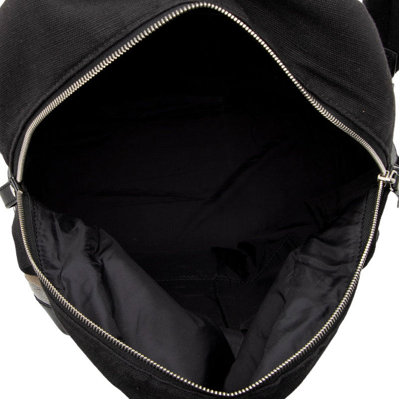 Burberry Mega Check Jute Backpack (SHF-265W01)