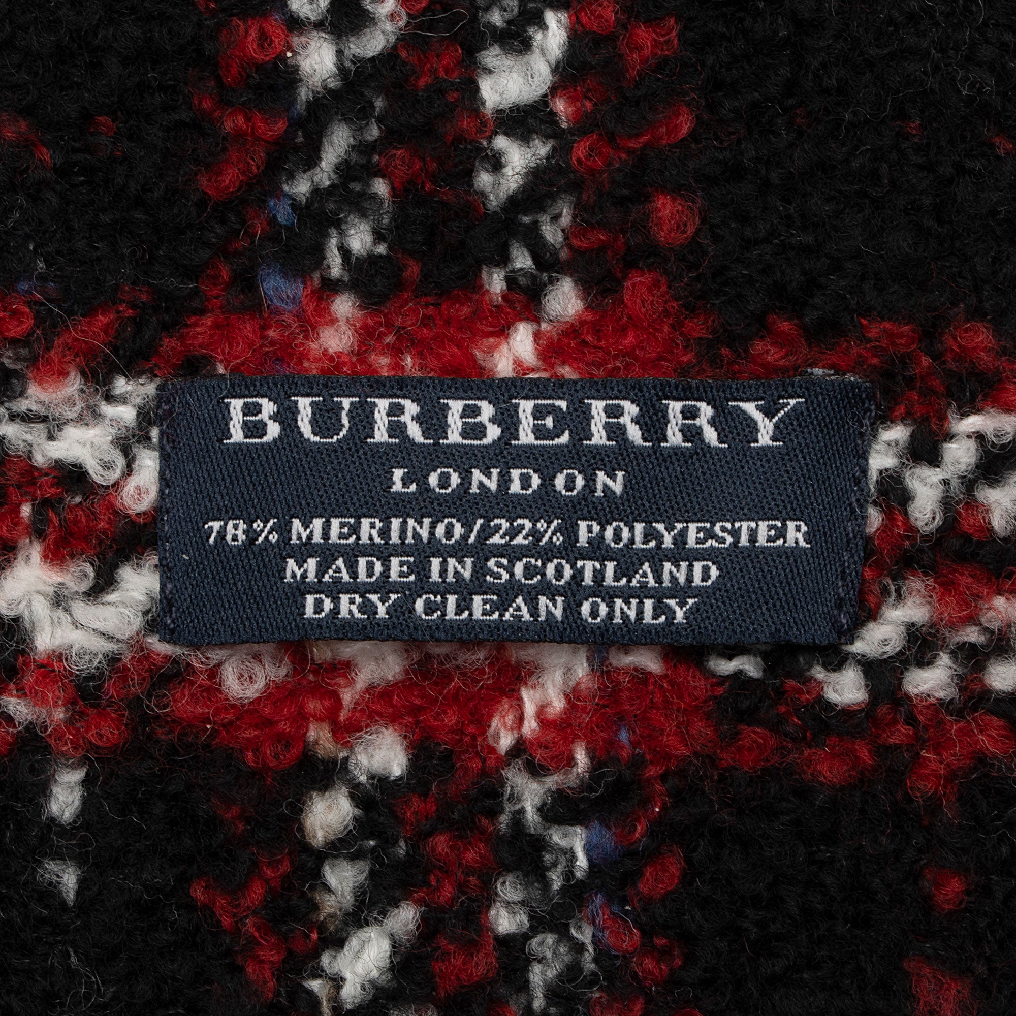 Burberry Merino Wool Vintage Check Scarf