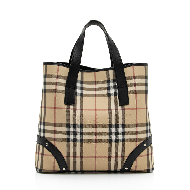 Burberry studded 2025 tote