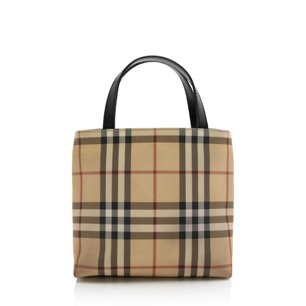 Burberry Nova Check Mini Tote (SHF-22565)