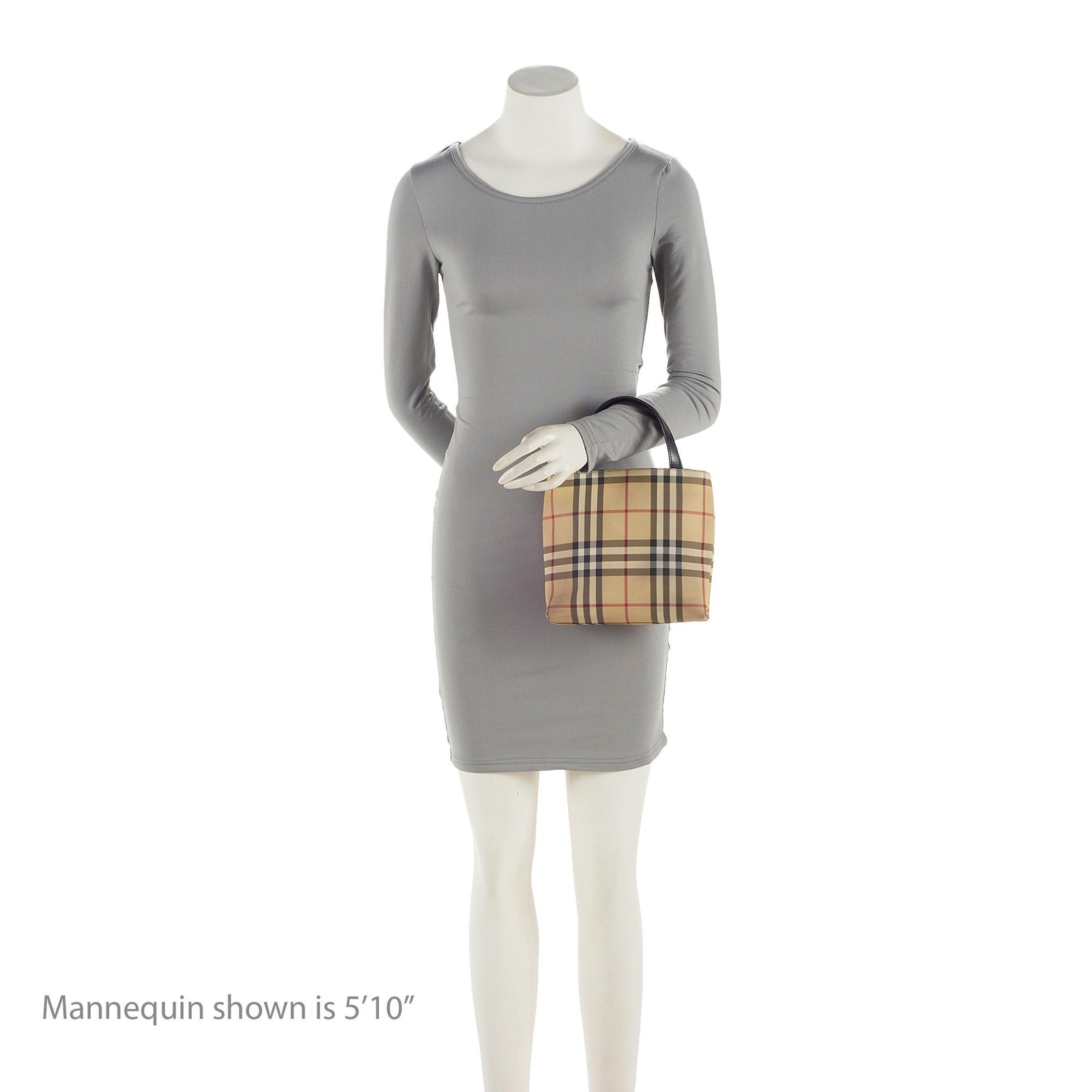 Burberry nova check small handbag sales