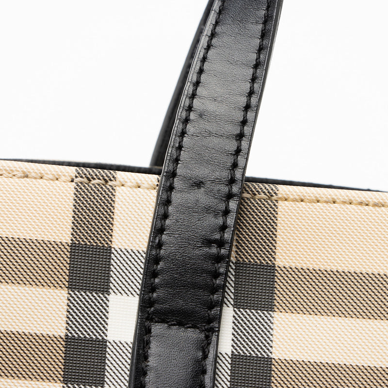 Burberry Nova Check Mini Tote (SHF-p9ePsg)