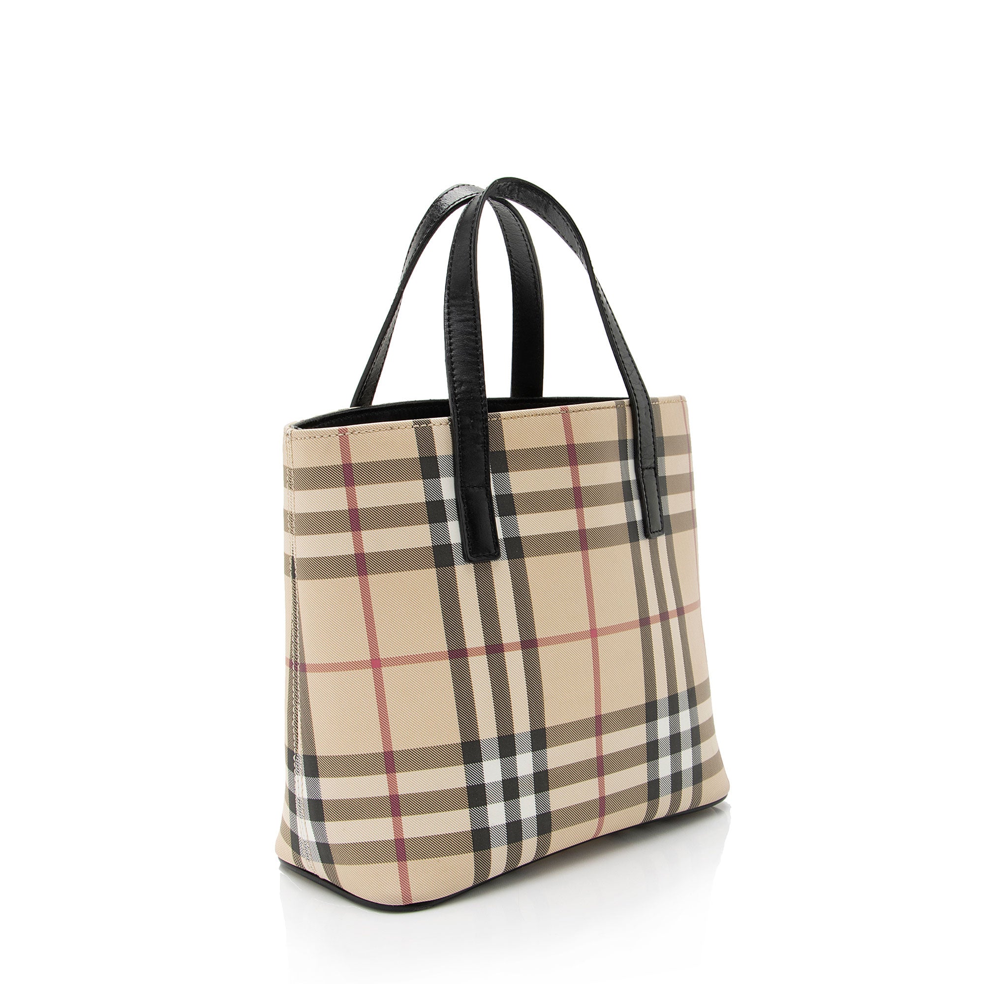 Burberry Nova Check Mini Tote (SHF-p9ePsg)