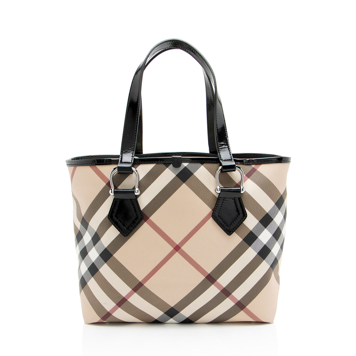 Burberry Nova Check Nickie Medium Tote