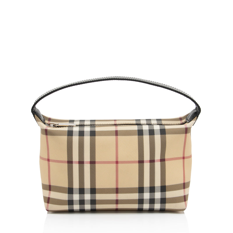 Burberry nova check pochette hotsell