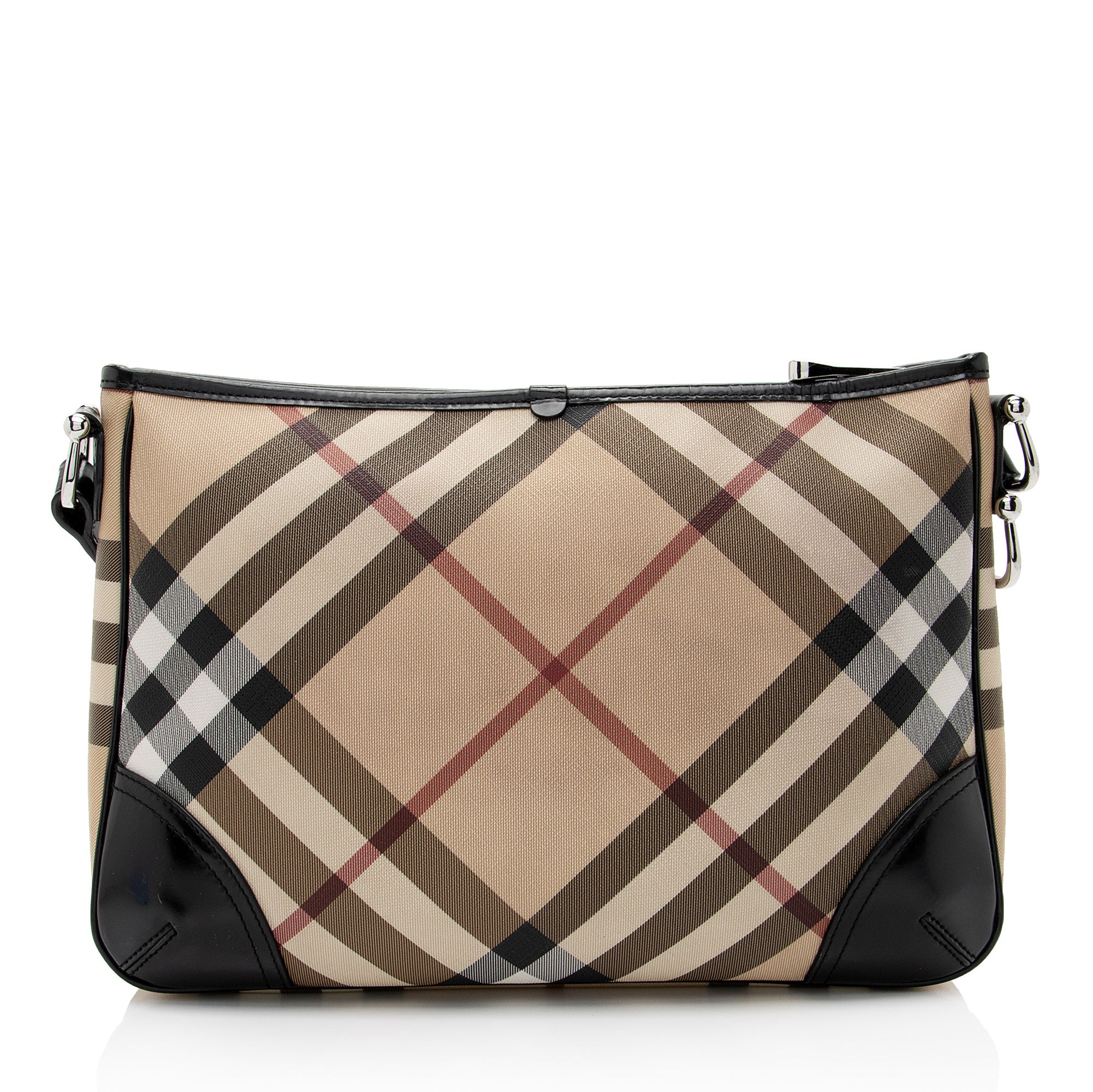Burberry Nova Check Pocket Shoulder Bag (SHF-20RhJj)