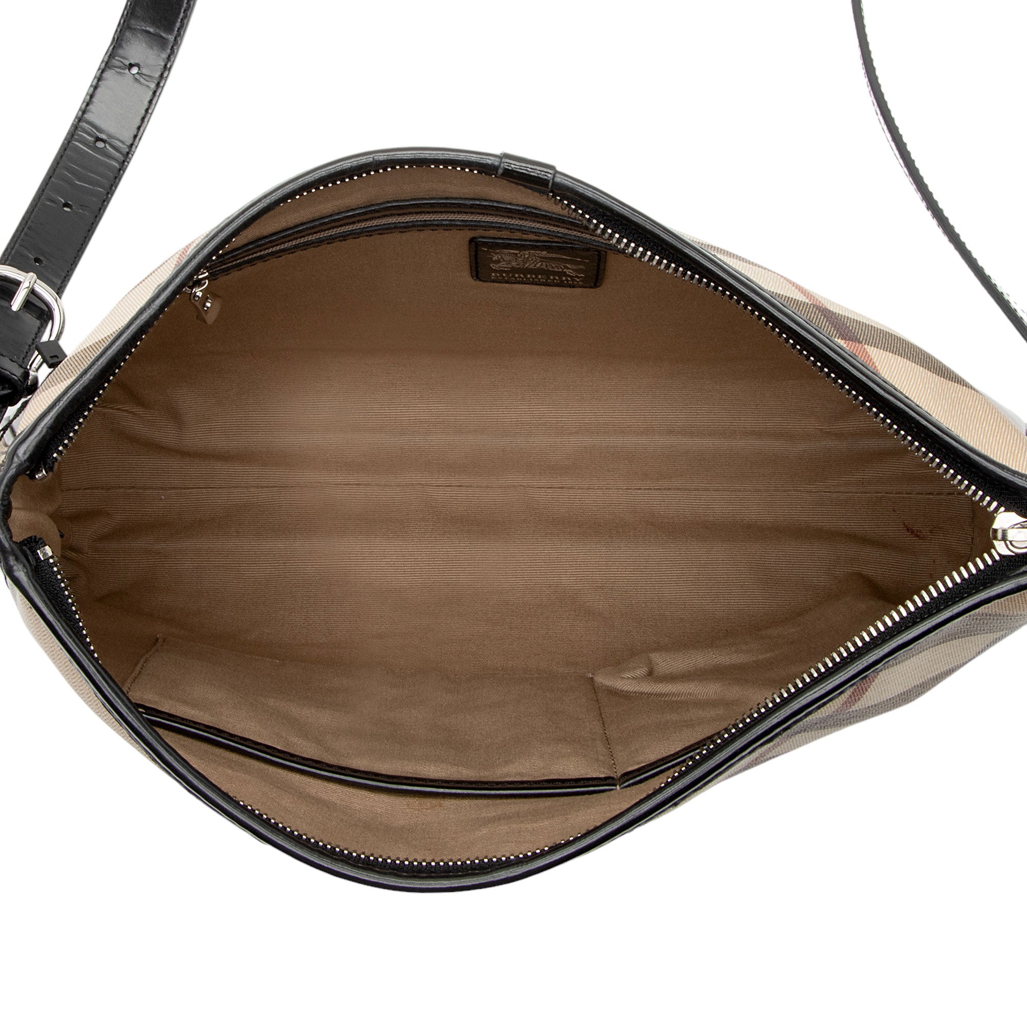 Burberry Nova Check Pocket Shoulder Bag (SHF-20RhJj)