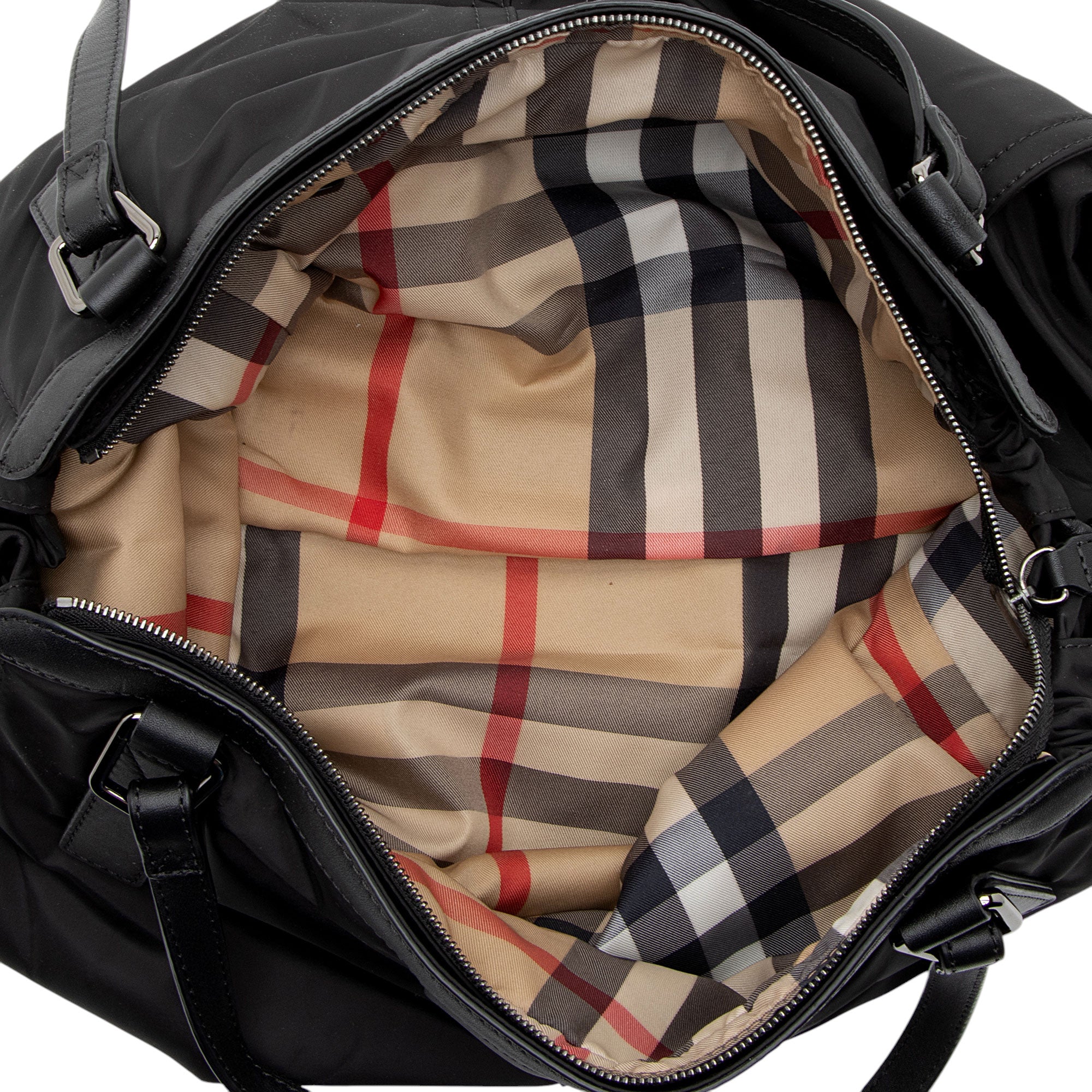 Burberry Nylon Buckleigh Packable Small Tote