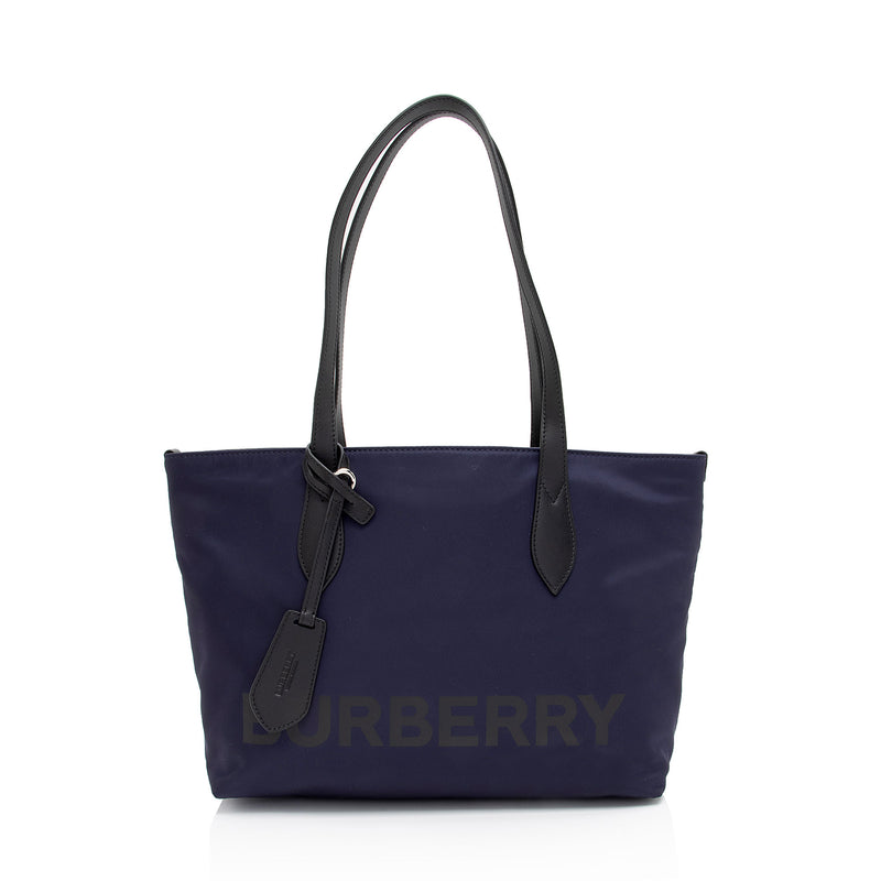 Burberry Nylon Logo Ardwell Small Tote (SHF-G00ac1)