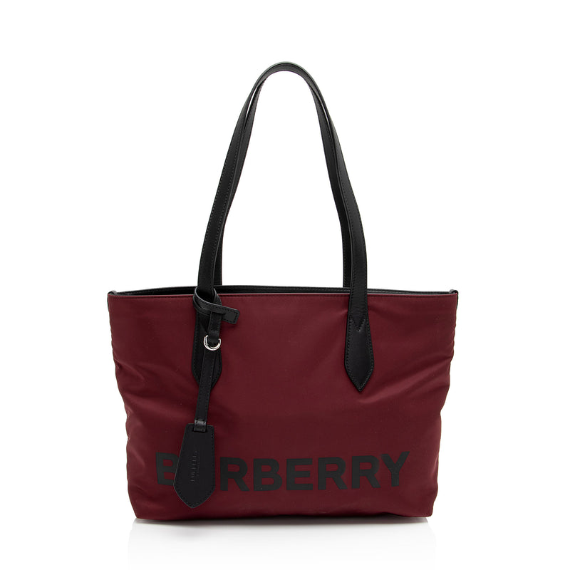 Burberry logo tote online