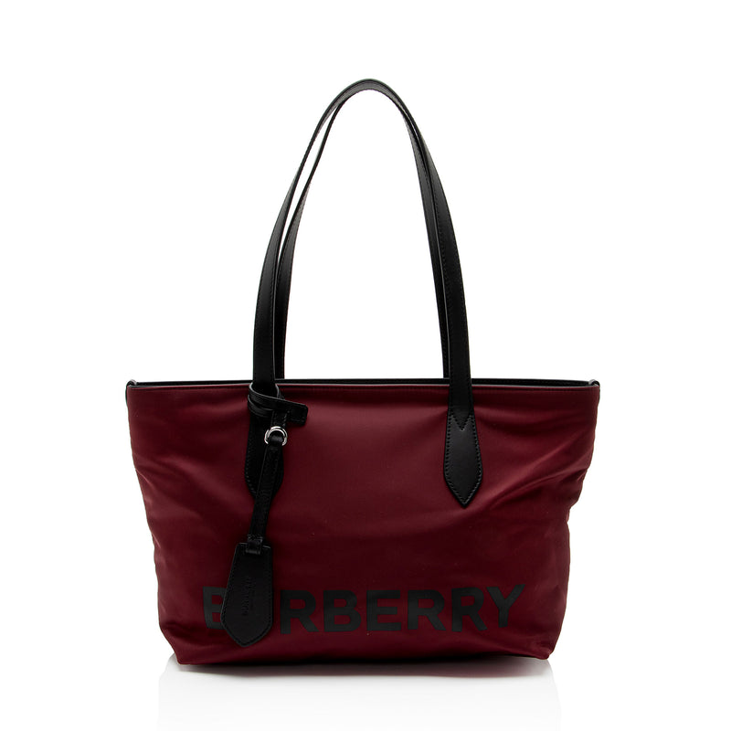 Burberry Nylon Logo Ardwell Small Tote (SHF-T5GYYS)