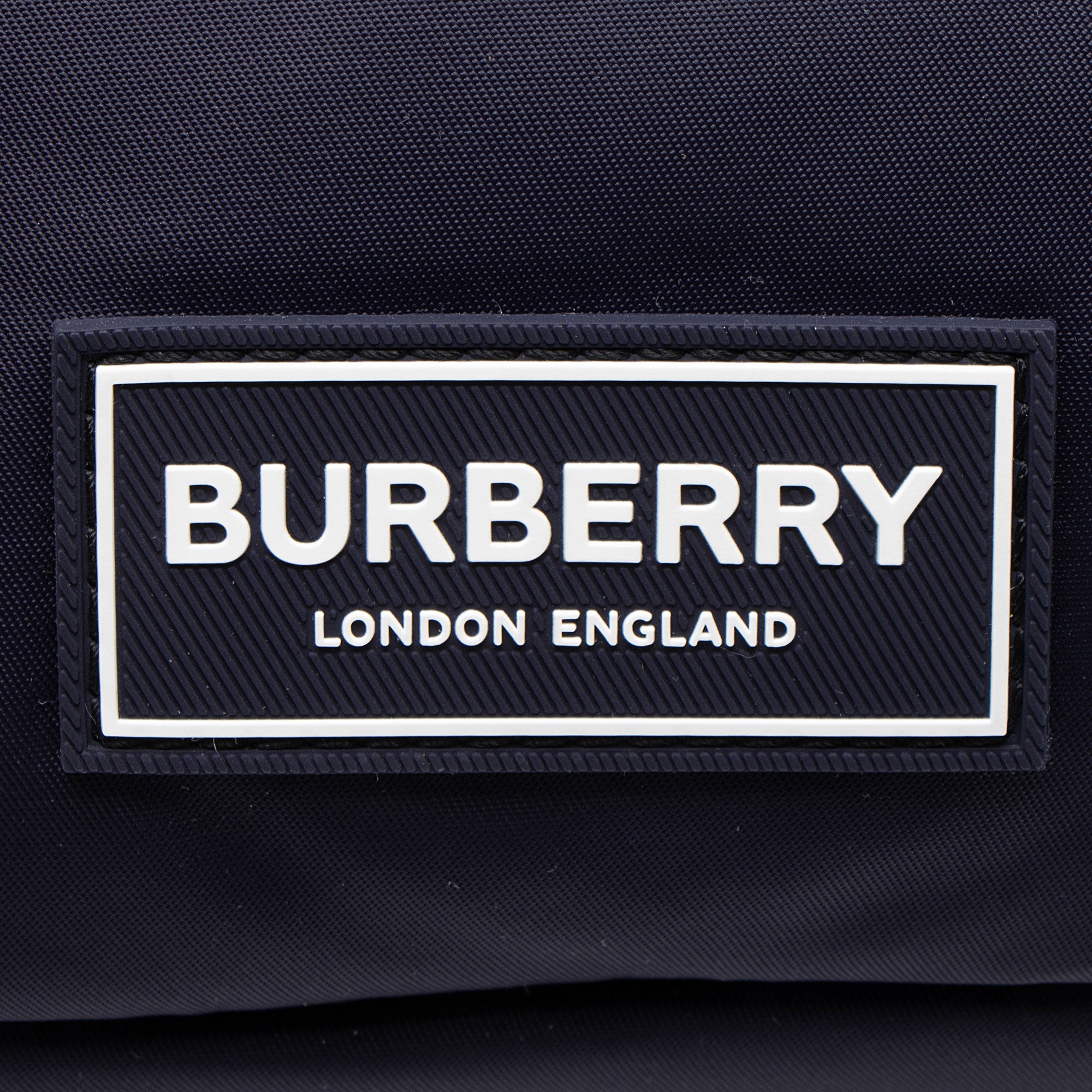 Burberry Nylon Logo Zip Messenger