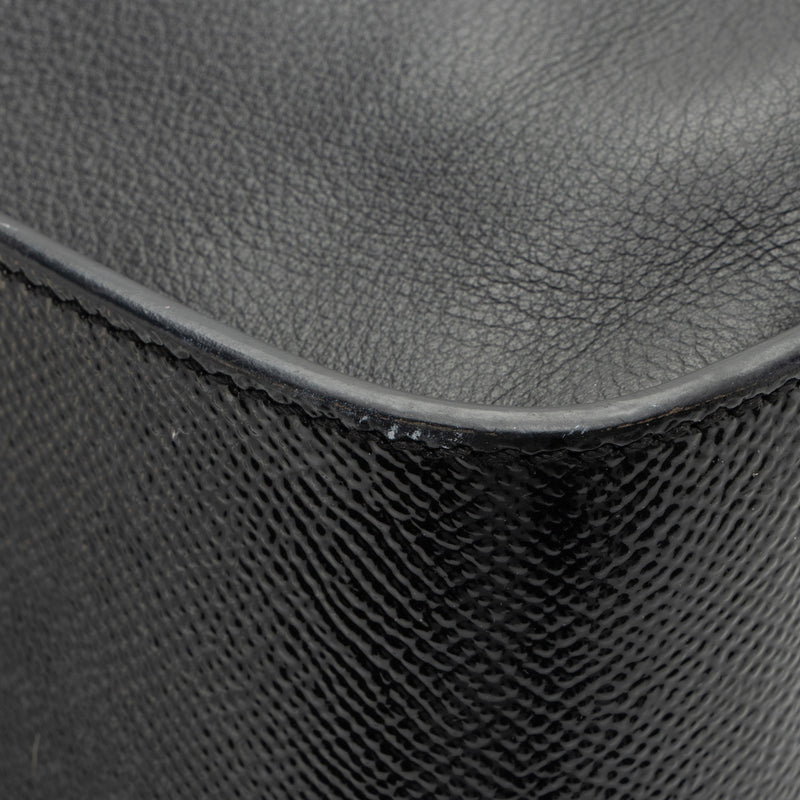 Burberry Patent Leather Dinton Medium Tote (SHF-zVzEIJ)