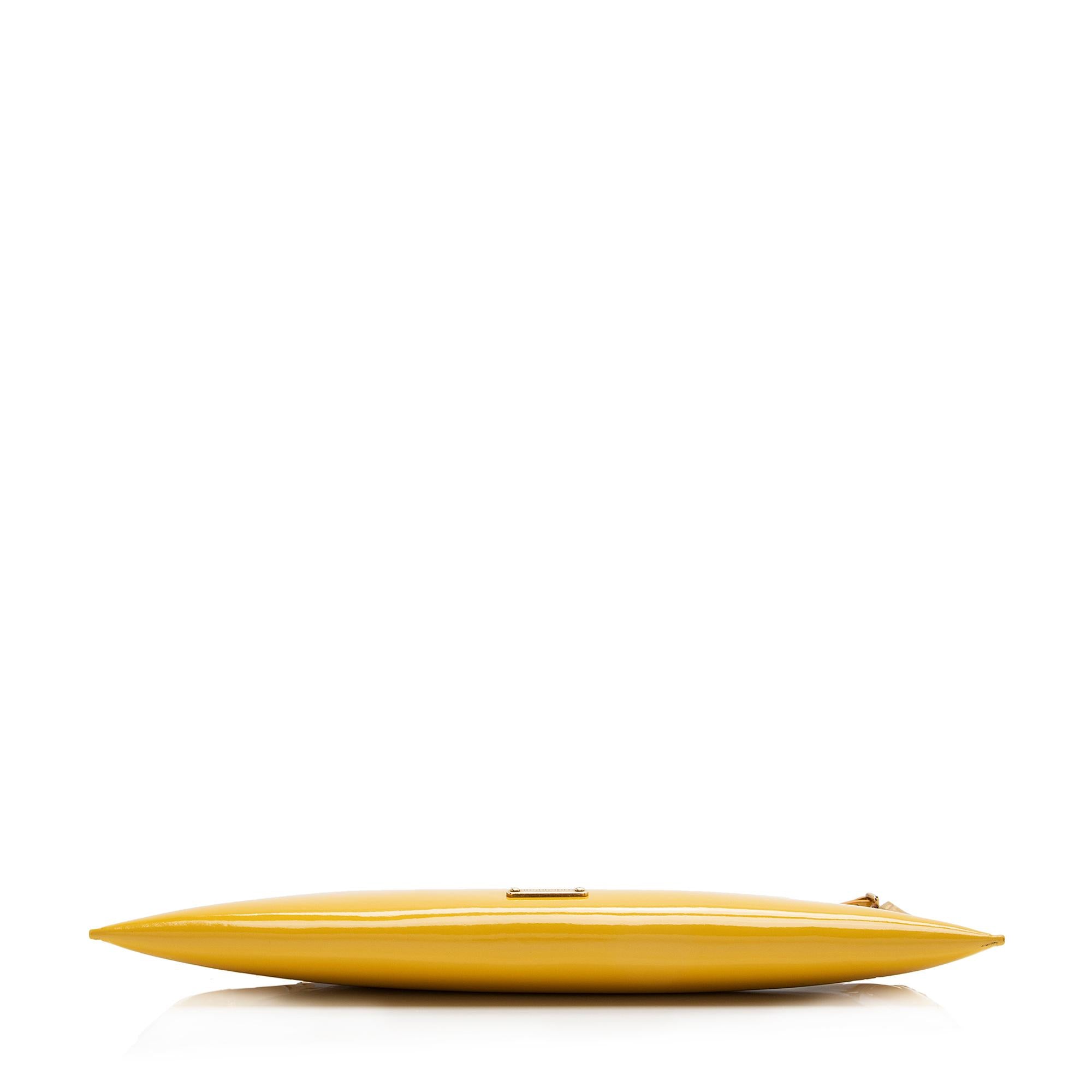 Burberry Prorsum Patent Leather Clutch (SHF-23361)