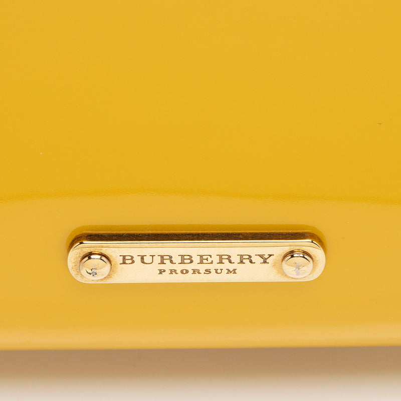Burberry Prorsum Patent Leather Clutch (SHF-23361)