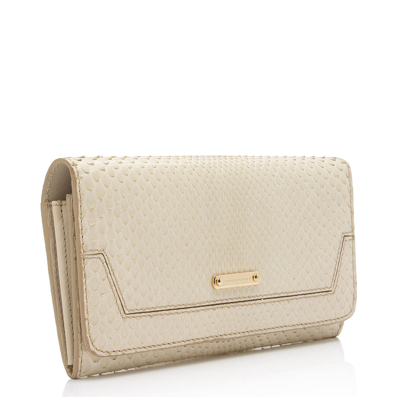 Burberry penrose continental wallet top
