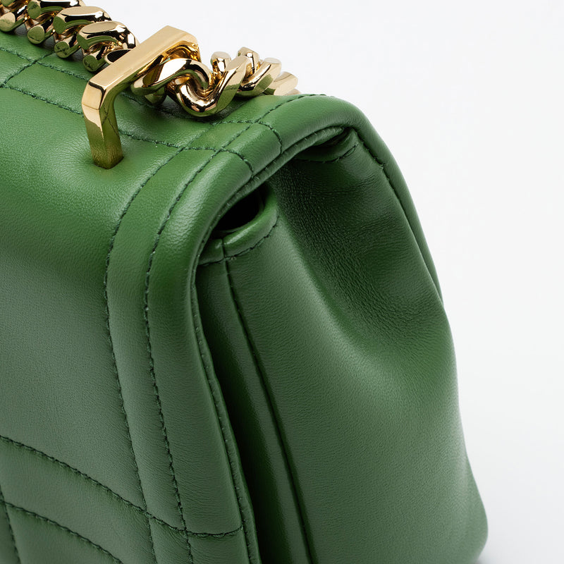 Burberry Quilted Lambskin TB Lola Chain Small Crossbody Bag SHF rioDQ LuxeDH