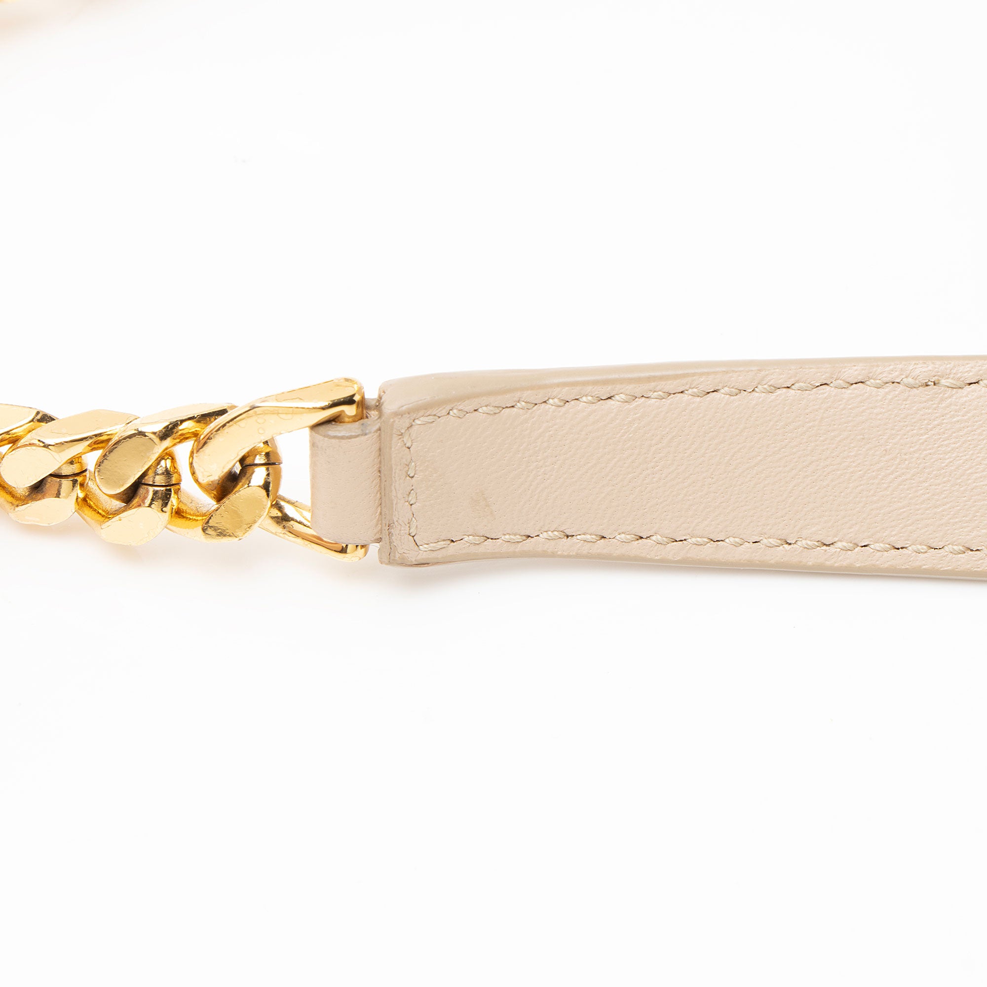 Burberry Quilted Lambskin TB Lola Chain Small Crossbody