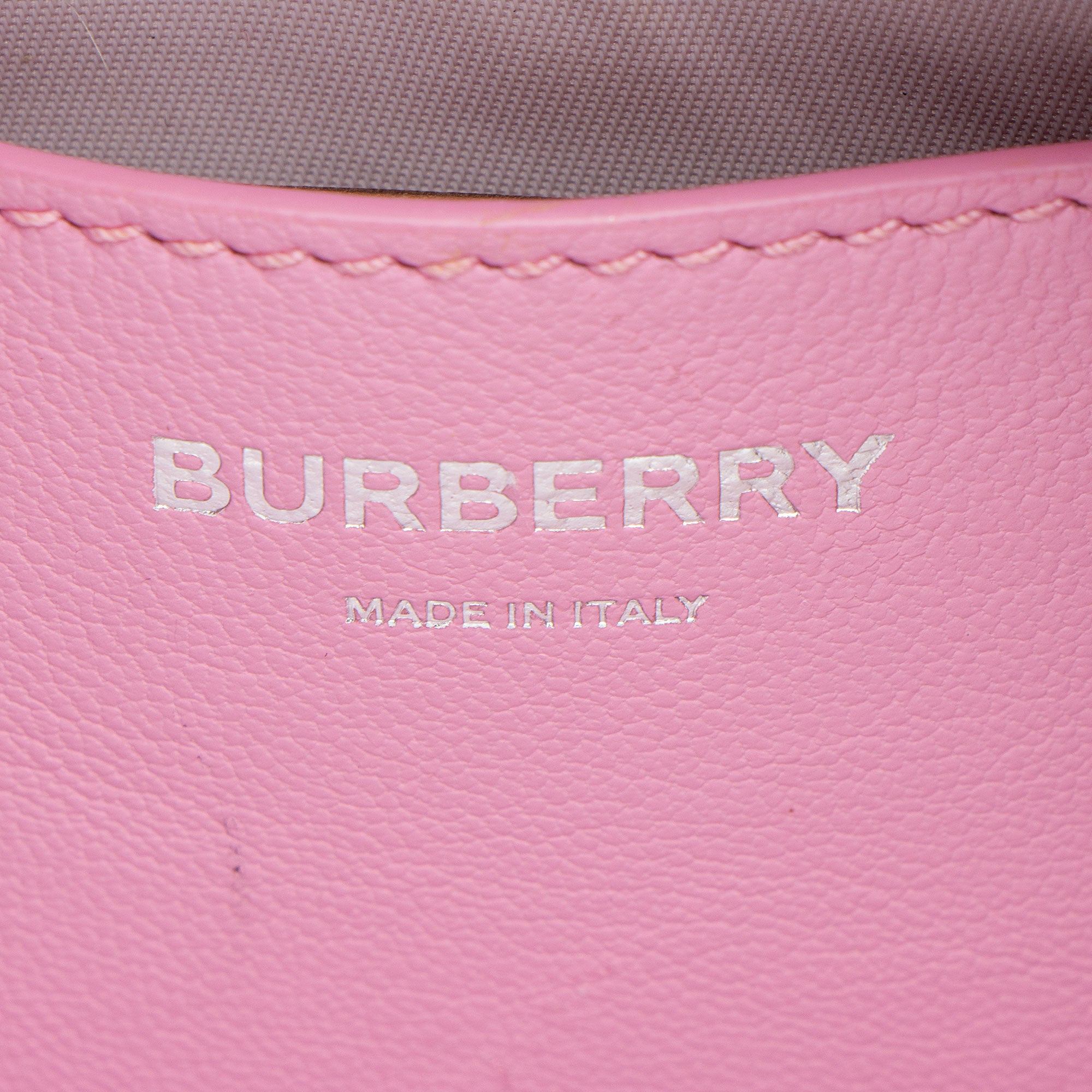 Burberry Quilted Lambskin TB Lola Mini Camera Bag