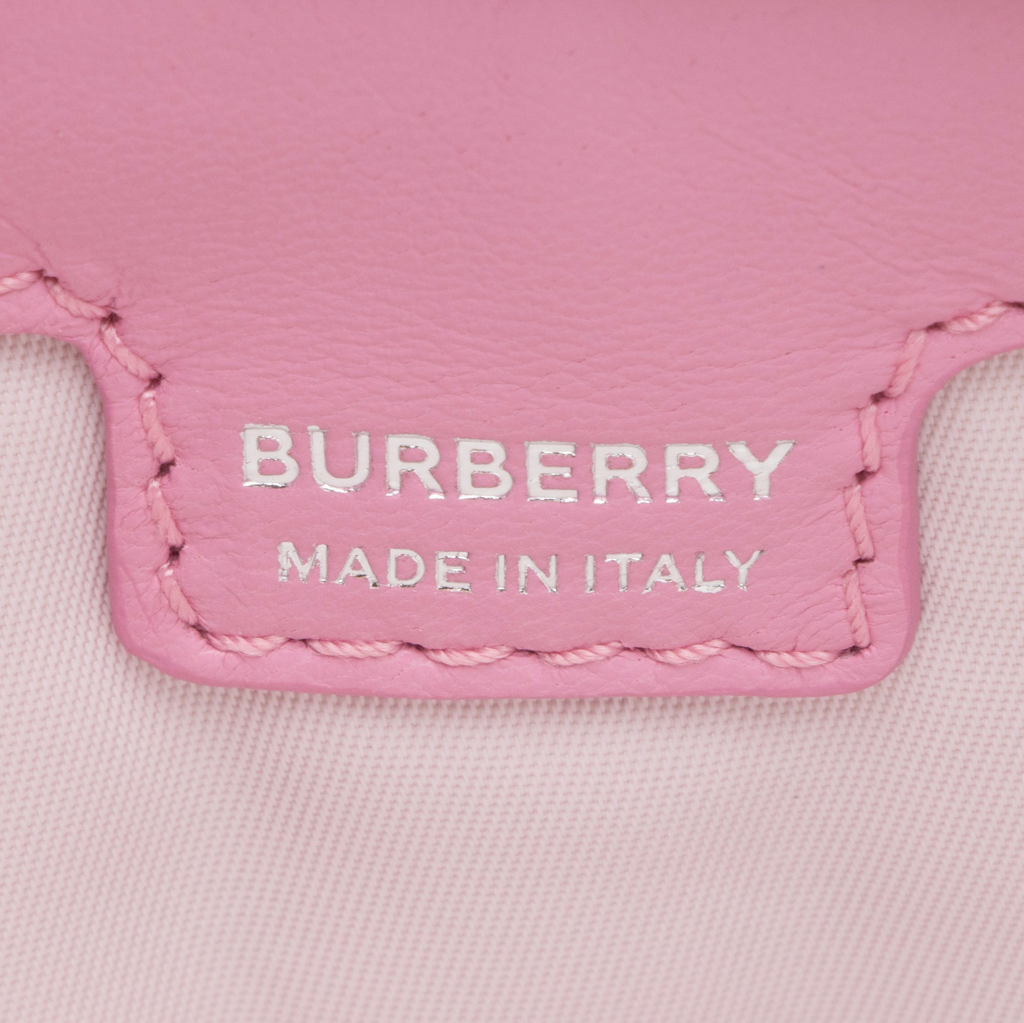 Burberry Quilted Leather TB Lola Twin Pouch