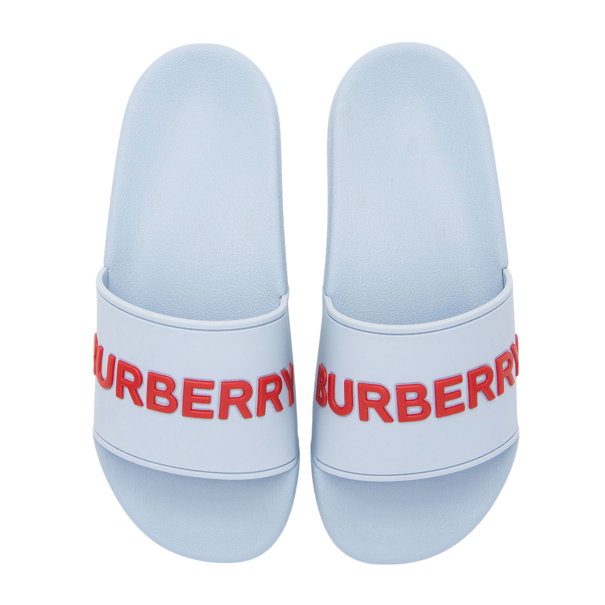 Burberry Rubber Furley Slides - Size 8 / 38