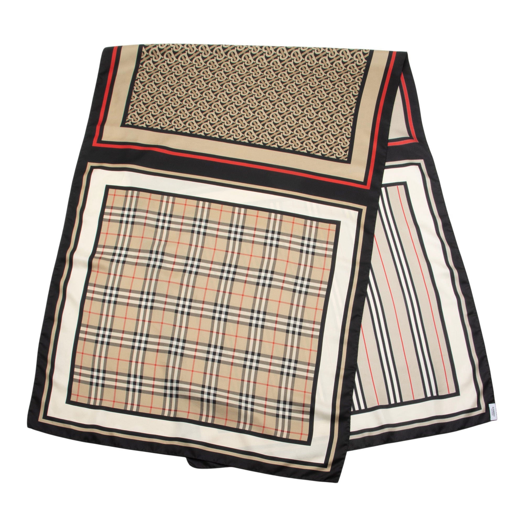 Burberry Silk Montage Scarf