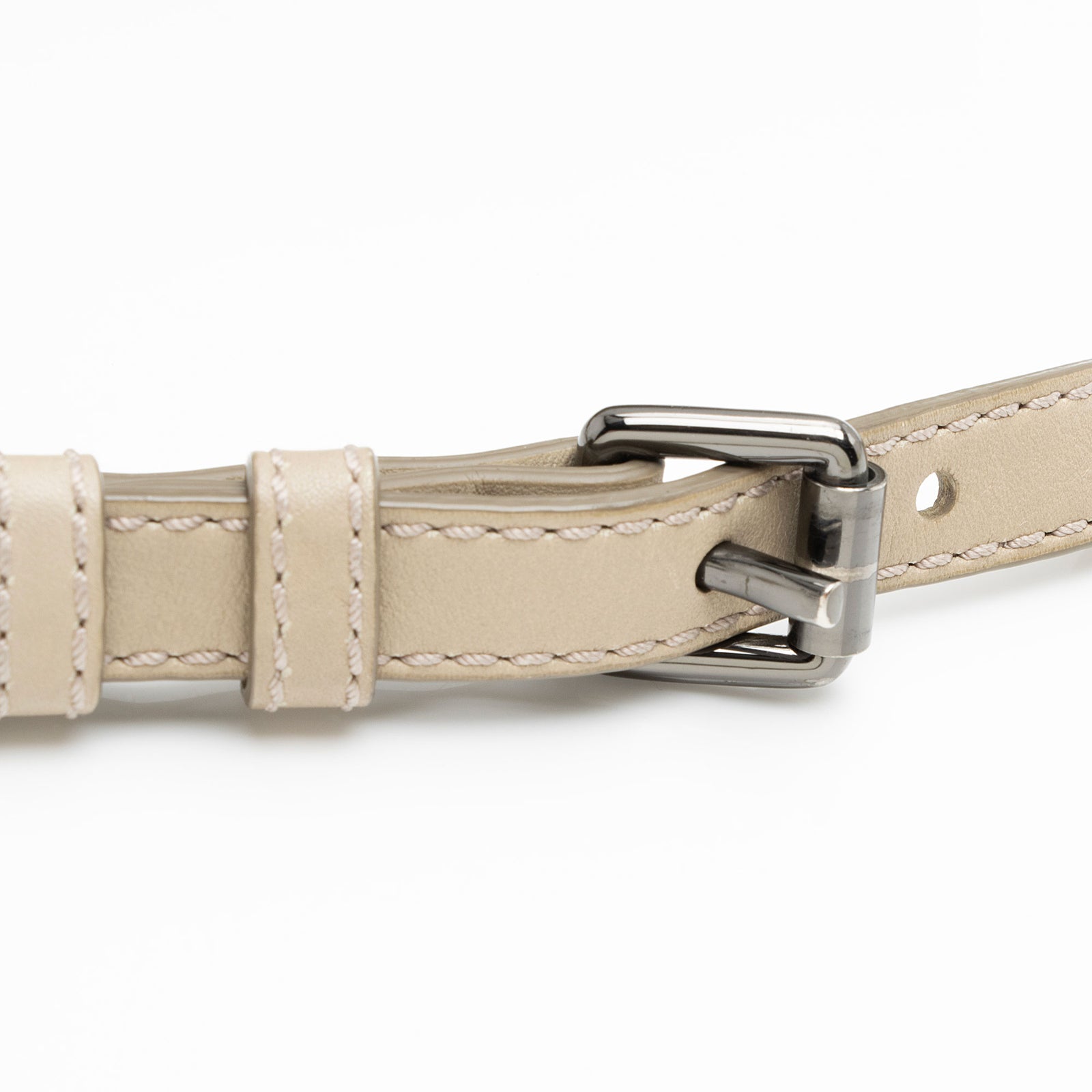 Burberry smoked check belt shop