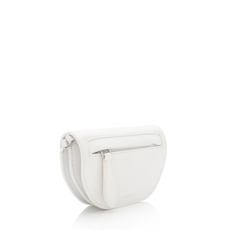 Burberry Smooth Calfskin Olympia Micro Crossbody (SHF-efQbqV)