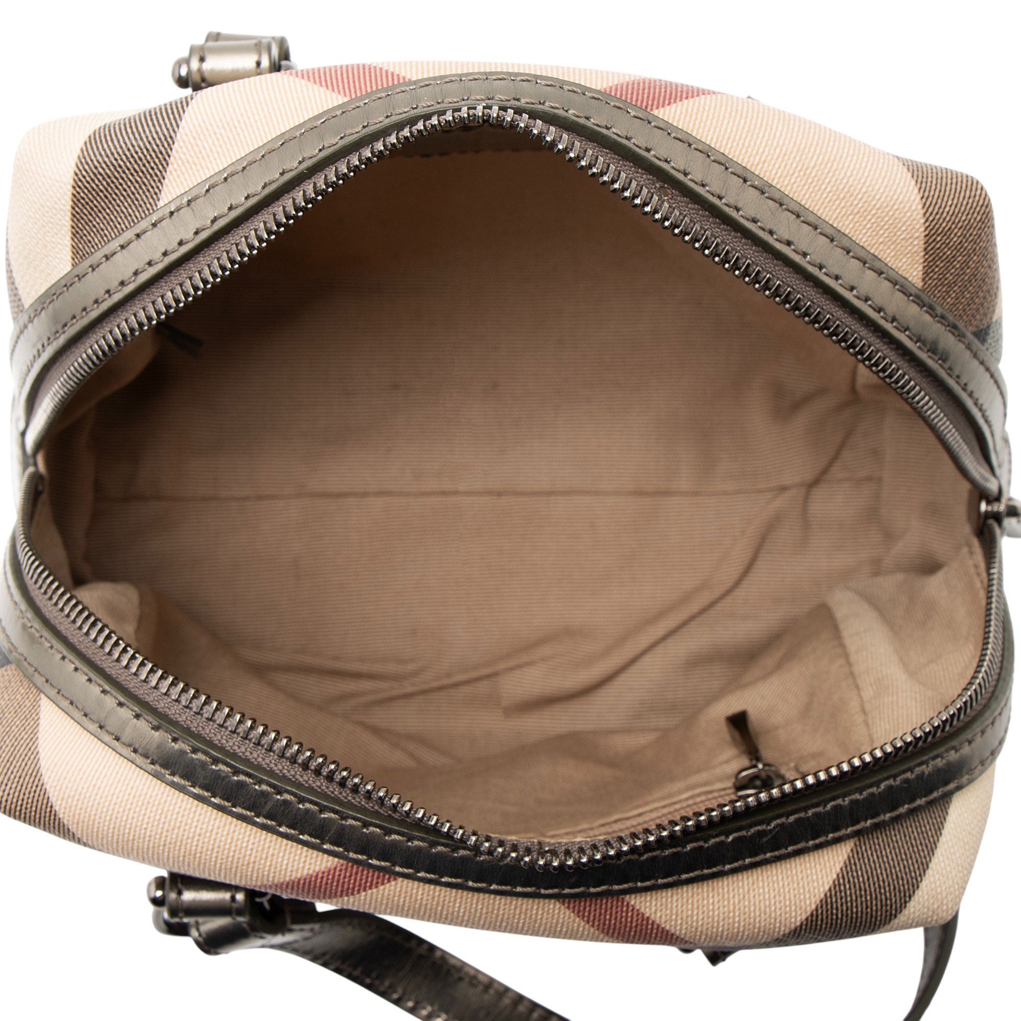 Burberry Super Nova Check Mini Boston Bag