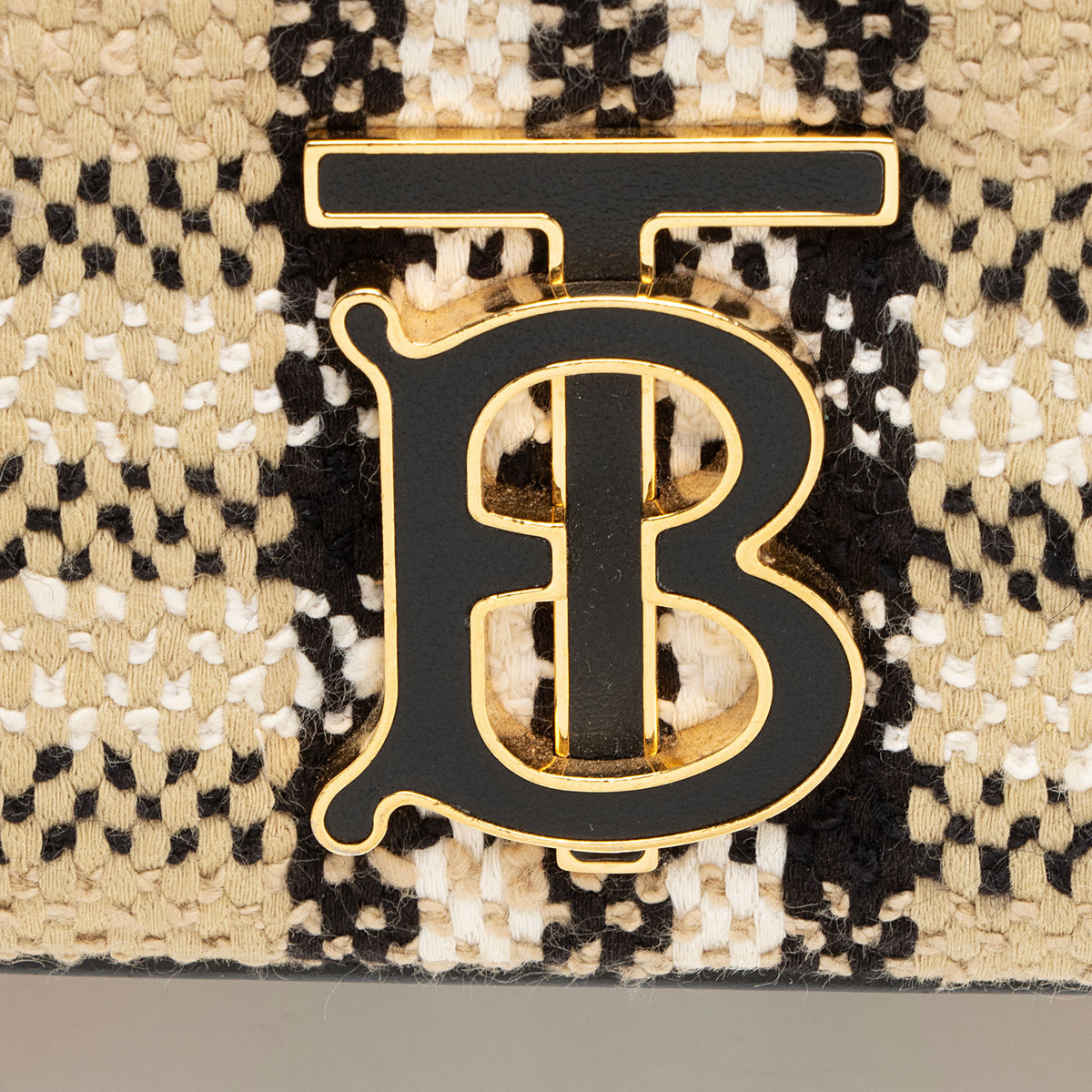 Burberry Tweed TB Lola Chain Small Crossbody