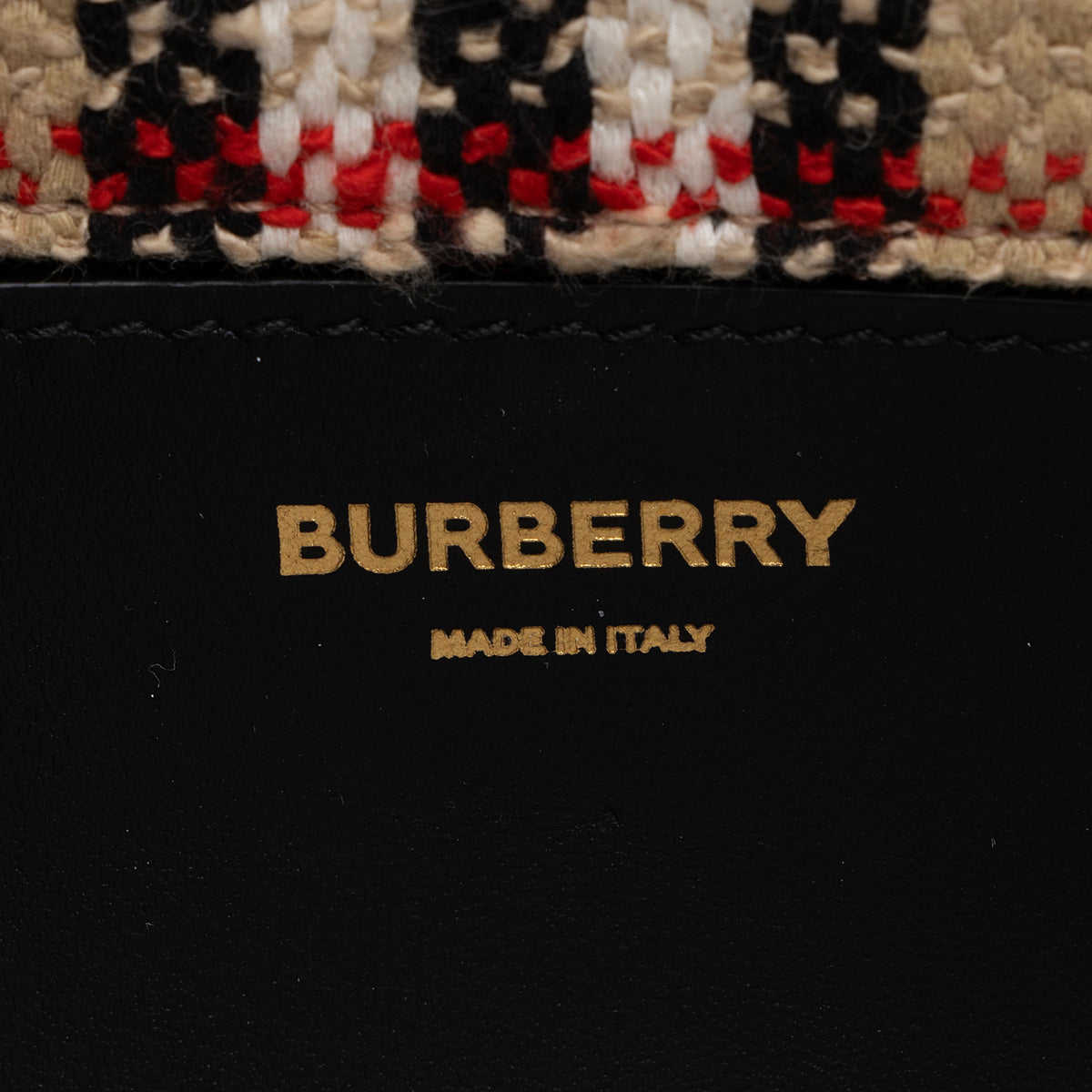 Burberry Tweed TB Lola Chain Small Crossbody