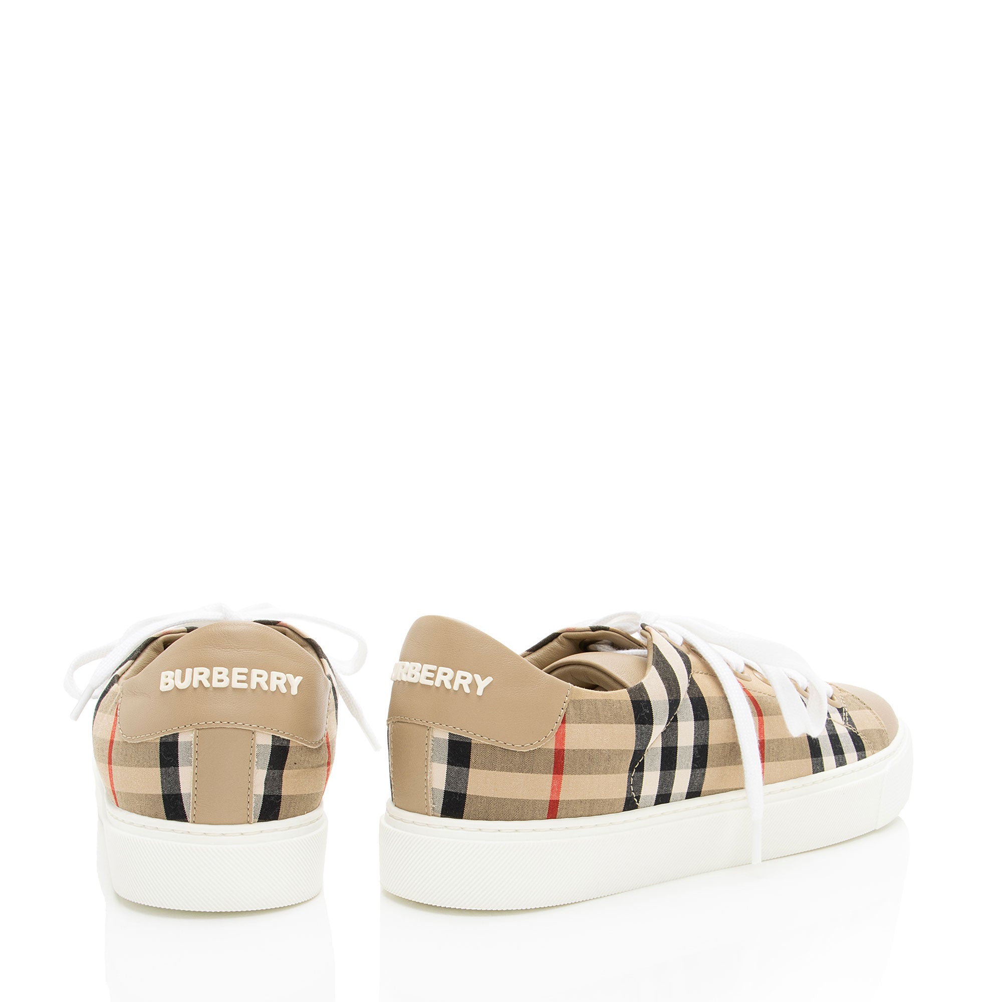 Burberry Vintage Check Albridge Sneakers - Size 6.5 / 36.5