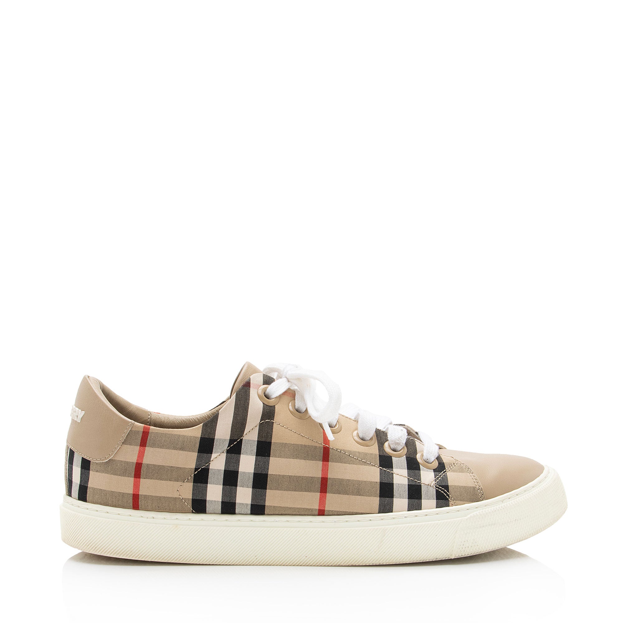 Burberry Vintage Check Albridge Sneakers - Size 8 / 38 (SHF-AoNi9S)