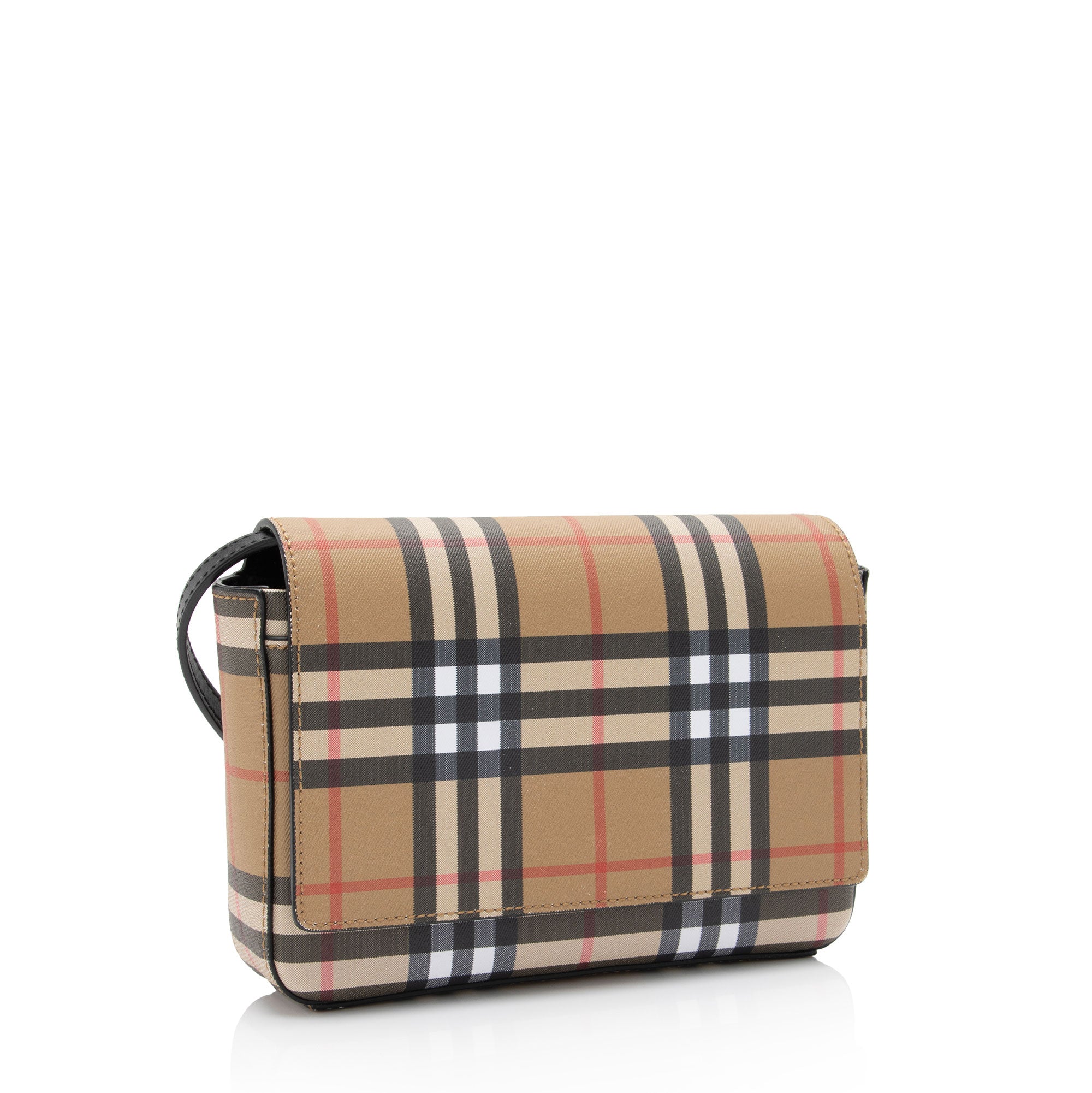 Burberry Vintage Check Hampshire Crossbody Bag (SHF-OuXJEF)