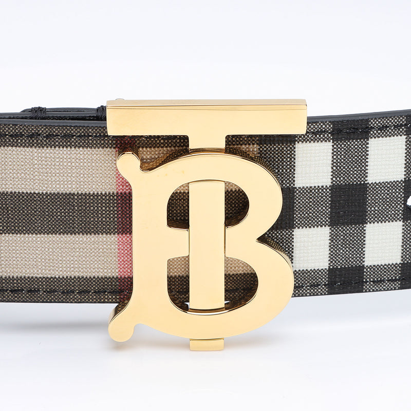 Burberry Vintage Check TB Belt - Size 26 / 65 (SHF-Ml1gi3)
