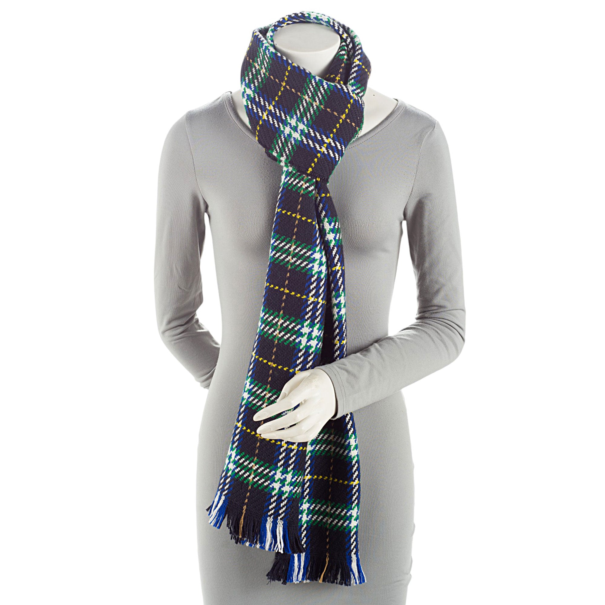 Burberry Wool Check Scarf