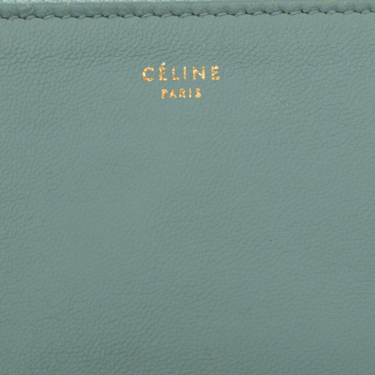 Celine Bicolor Lambskin Solo Clutch