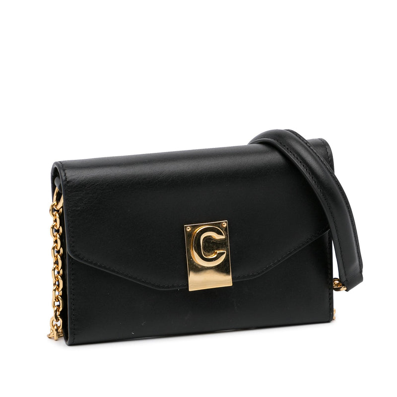 Celine Calfskin C Wallet on Chain Bag (SHF-13994) – LuxeDH